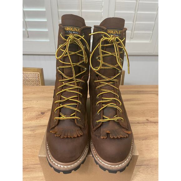 Carolina Men\'s Brown Waterproof Boots